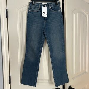 NWT Zara Women's Blue Denim Jeans